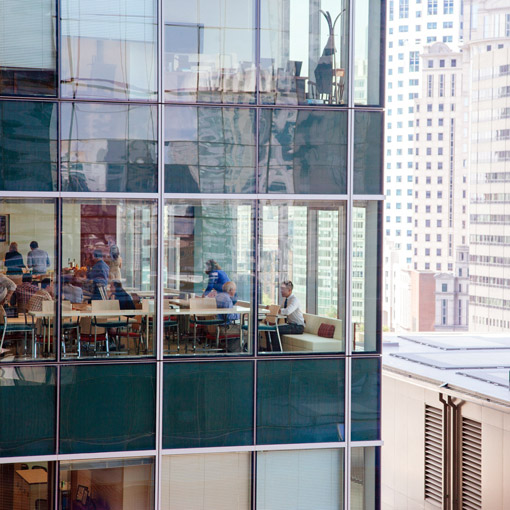 Exterior of NYC Office Building.